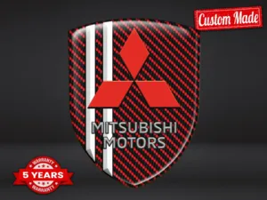 Mitsubishi Emblèmes Entreprise Auto Universels Haute Qualité